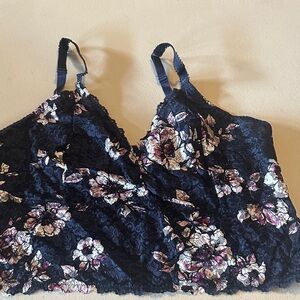 Torrid Floral Lace Women Bralette